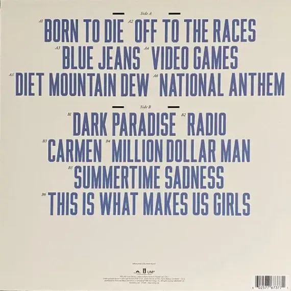 Lana Del Rey – Born To Die - LP