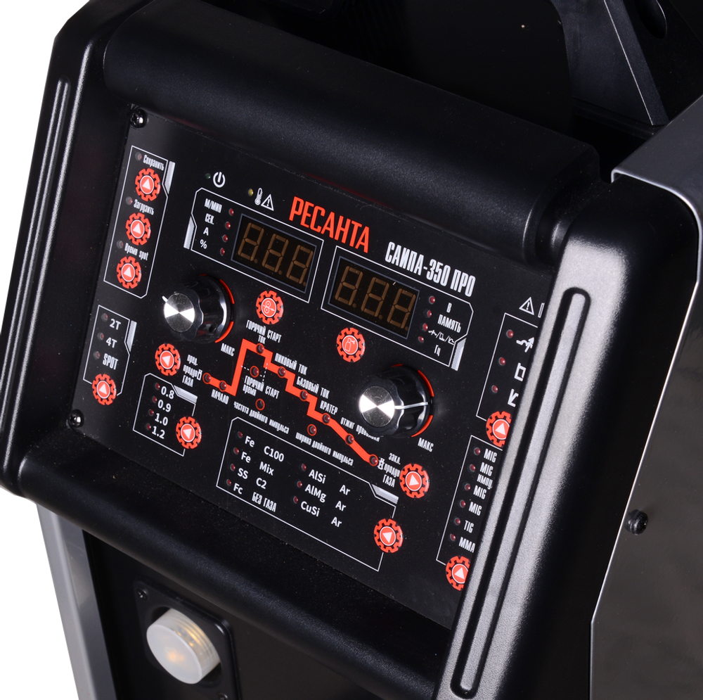 Сварочный полуавтомат Ресанта САИПА-350 ПРО (MIG/MAG)