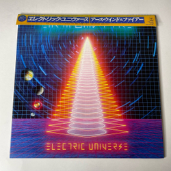 Винтажная виниловая пластинка LP Earth, Wind and Fire Electric Universe (Japan 1983) (Obi) Electric Nation