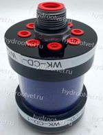 WK-CD-1 - Воздушный фильтр с влагоотделением, резьба 1", 453 л/мин, с силикагелем (310 гр), 3 мкм