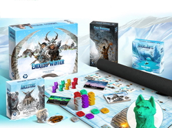 Endless Winter: Paleoamericans (Chief Kickstarter Edition) + Cave Paintings + Rivers & Rafts + Playmat + Resin pack + Ceremonial Grounds