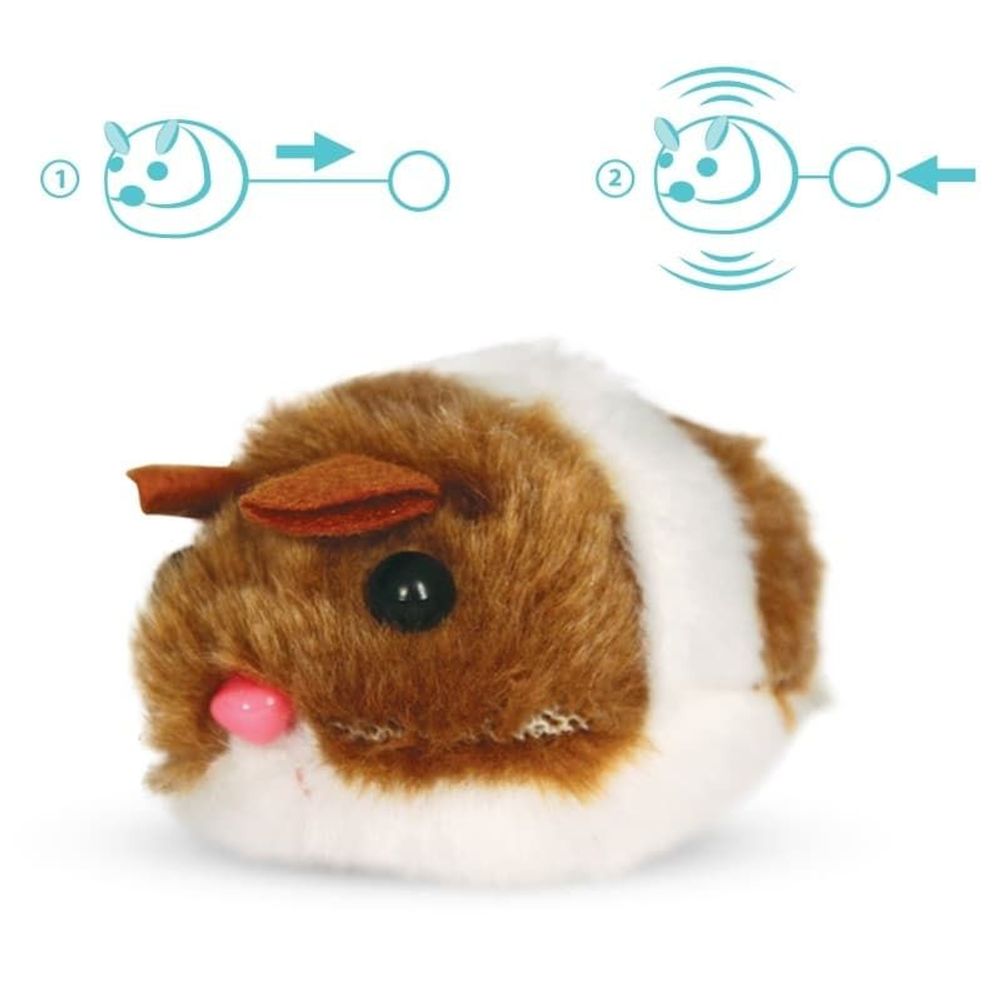 Игрушка для кошек "Мышь" вибрирующая, 6см TT01