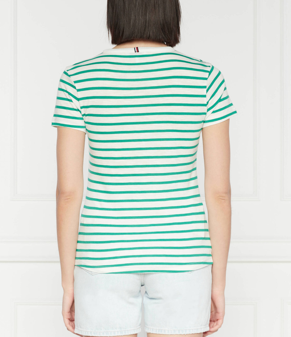 Футболка Tommy Hilfiger - зеленый(WW0WW37857)