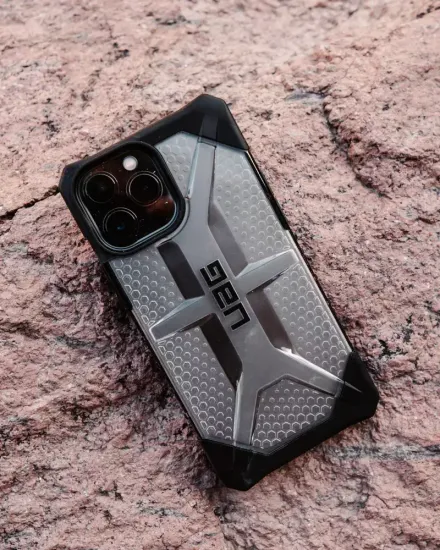 Чехол Uag Plasma для iPhone 14 Pro 6.1", цвет тонированный (Ash)
