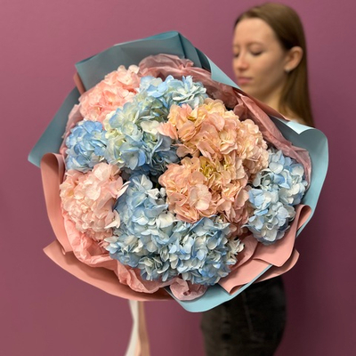 Букет из гортензий #28