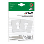 Накладка под цилиндр ET.K.JS51 (ET JS) CP-8 хром