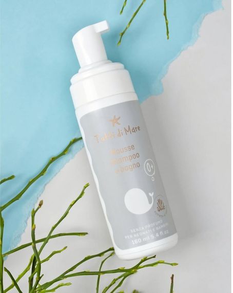 Детская пенка для купания и шампунь Tutti di Mare с рождения без отдушки, 160 мл