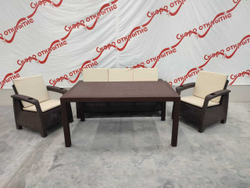 Комплект уличной мебели под искусственный ротанг Yalta Maxi Triple Set