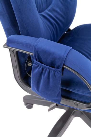 Кресло Chairman Home 668 Россия ткань Т-82 синий MSG LT