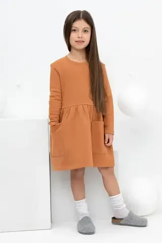 платье  для девочки  КР 5774/миндаль к411