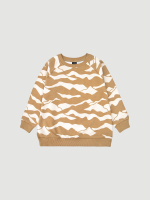 Свитшот оверсайз Mjölk Песчаные узоры