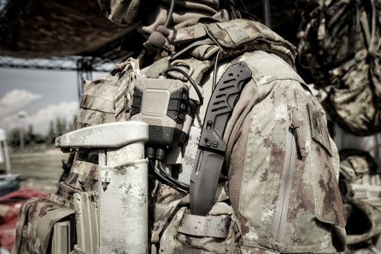 Нож Extrema Ratio RAO C (РАО Компакт) - сталь N690, рукоять черный алюминий