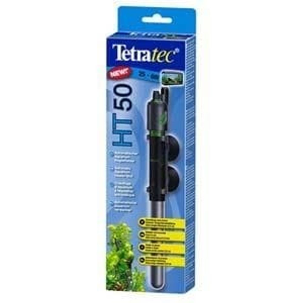TetraTec HT 50 терморегулятор 50Вт для аквариумов 25-60 л