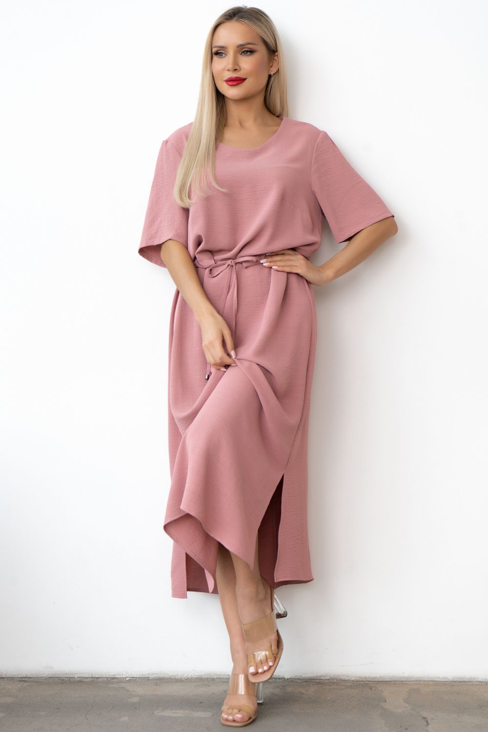 Платье Каталина (пыльная роза) Р11-1246/2 Nikol