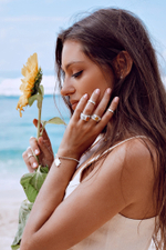 Кольцо «Мозаик» раф прямоугольный с цитрином и ромбом белый циркон