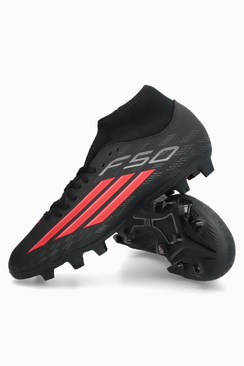 Бутсы adidas F50 Club Mid FG/MG - черный