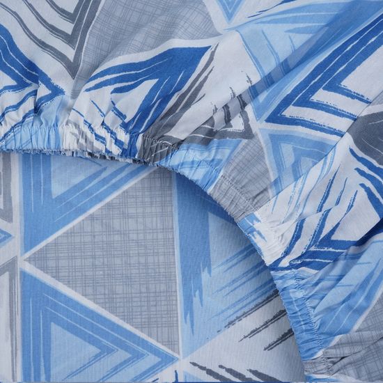 Простыня на резинке  Модена,  160x200х30 , ранфорс  DOMTEKC