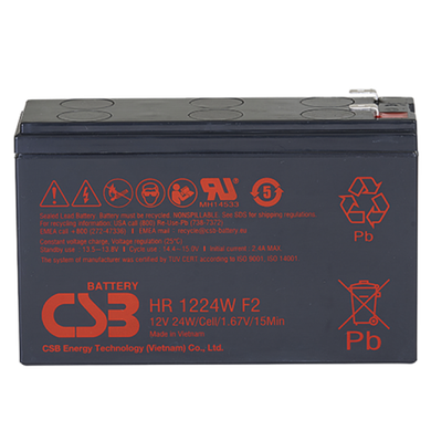 Аккумулятор CSB HR1224W F2 F1