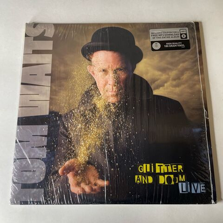 Винтажная виниловая пластинка LP Tom Waits Glitter And Doom Live (Канада 2009)