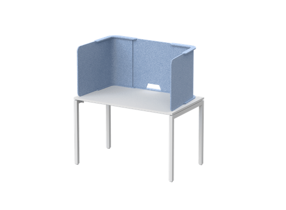 Трехсторонняя кабина-экран трапецевидной формы 176х60х45