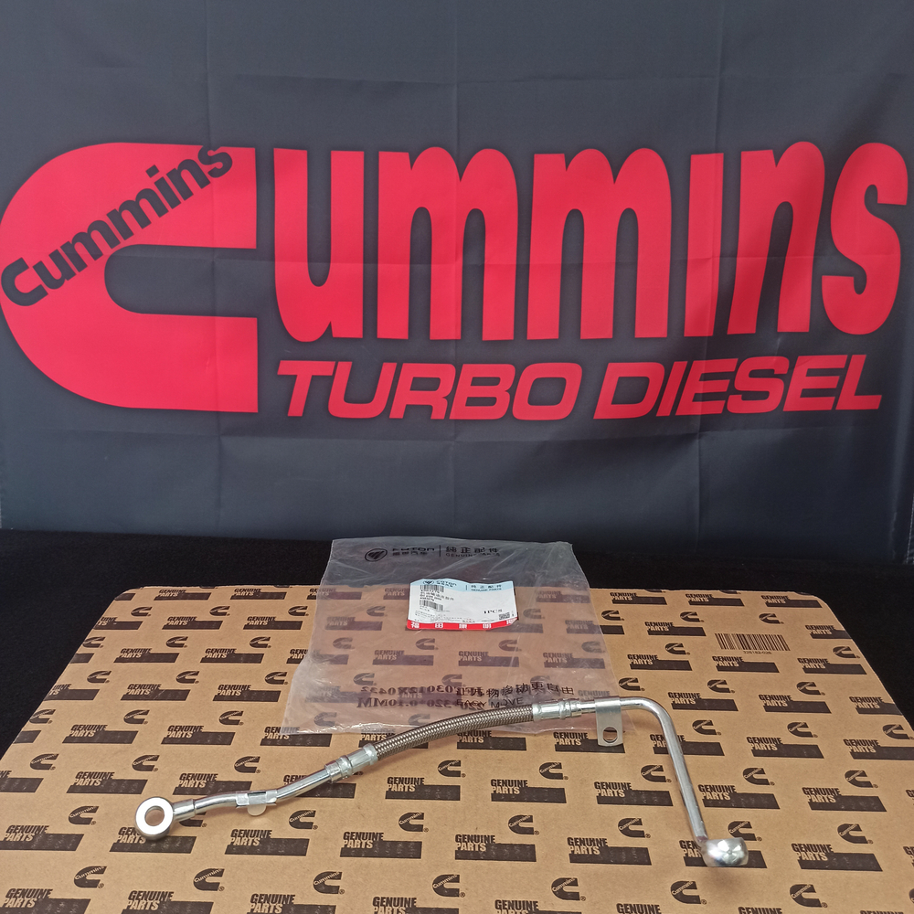 Трубка подачи масла к Турбине cummins 2.8