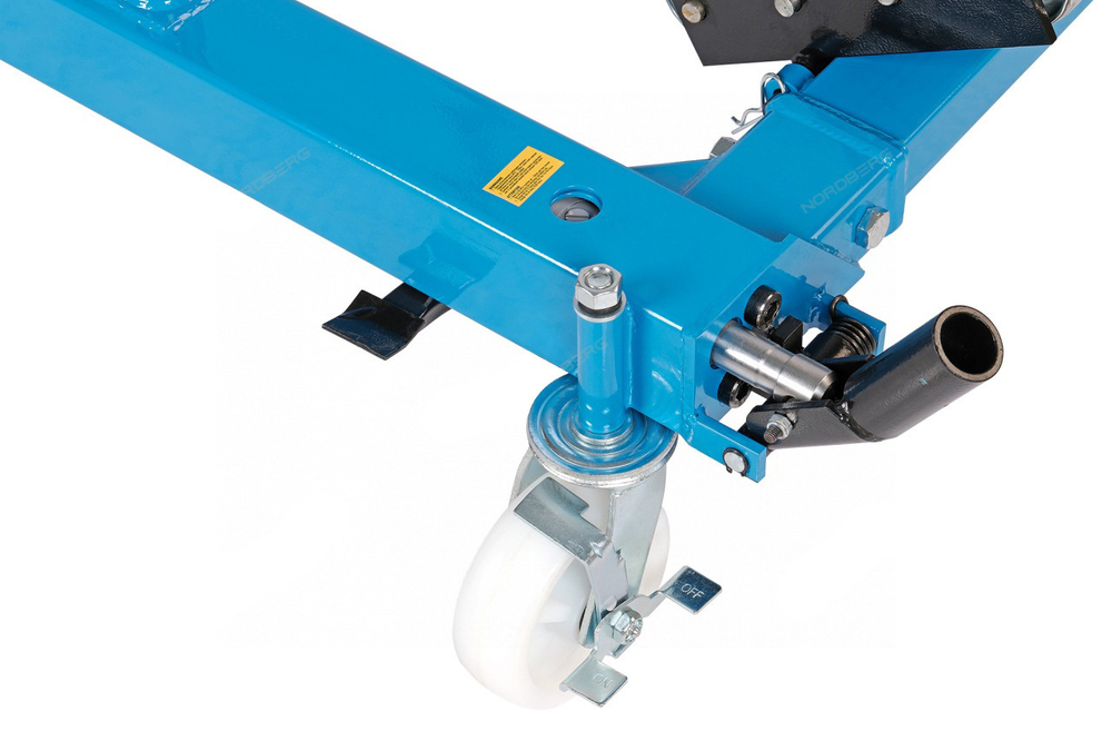 NORDBERG (N39010) Тележка для транспортировки грузовых колес, г/п 1.5 т, гидравлическая