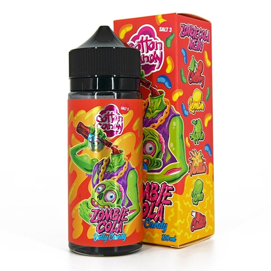 Жидкость Cotton Candy ZOMBIE COLA (120 мл, 0 мг) Jelly Candy
