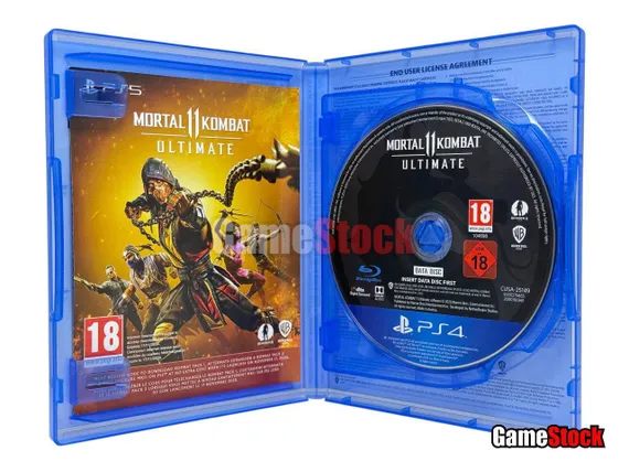 PS4 Mortal Kombat 11 Ultimate (Б/У, Русские субтитры, CUSA-25149;25150)