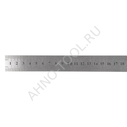 Линейка металлическая двусторонняя  300мм ГОСРЕЕСТР 89148-23 ТОЧИНТЕХ (с поверкой)