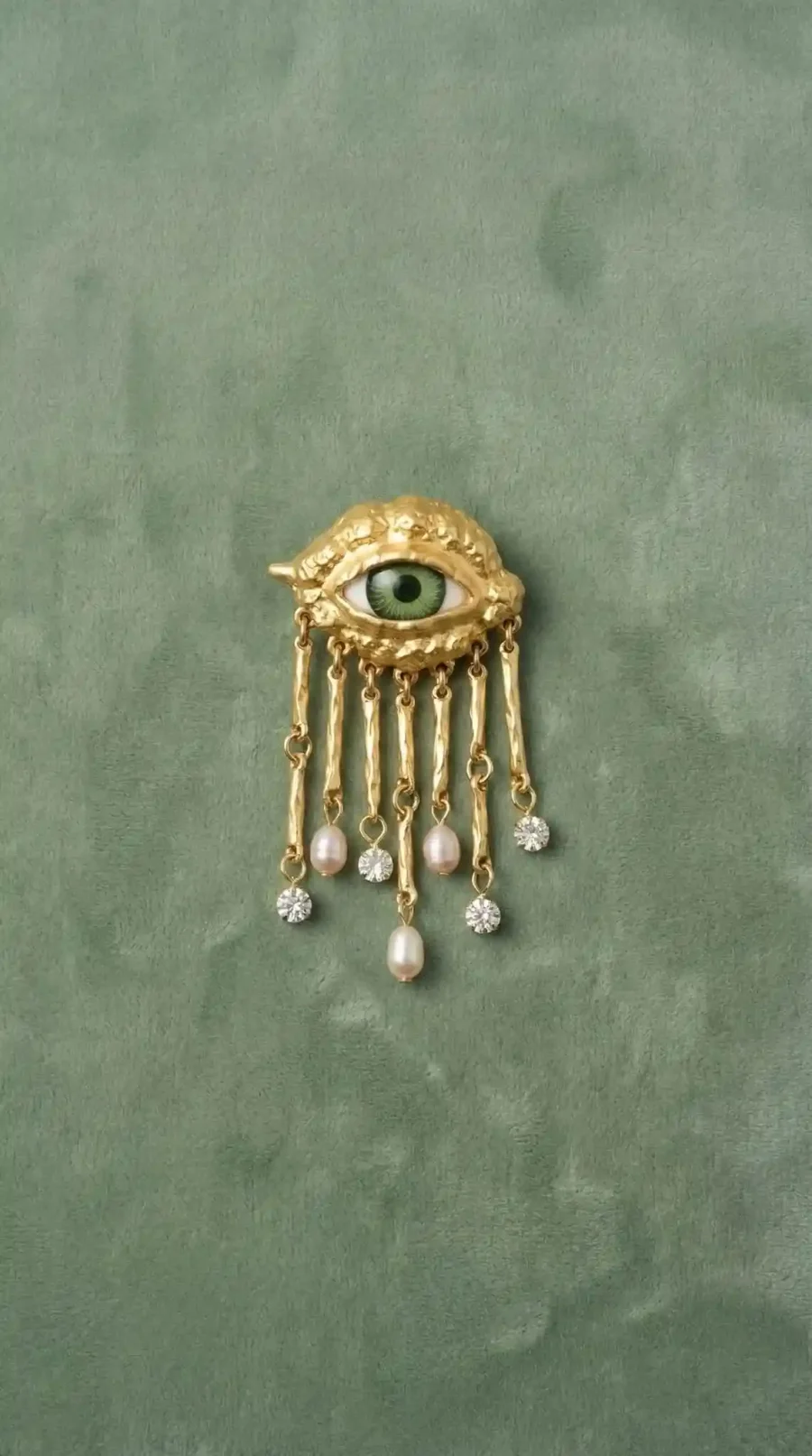 Серьги Surreal, Золотой