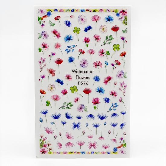 Наклейки для ногтей №F576