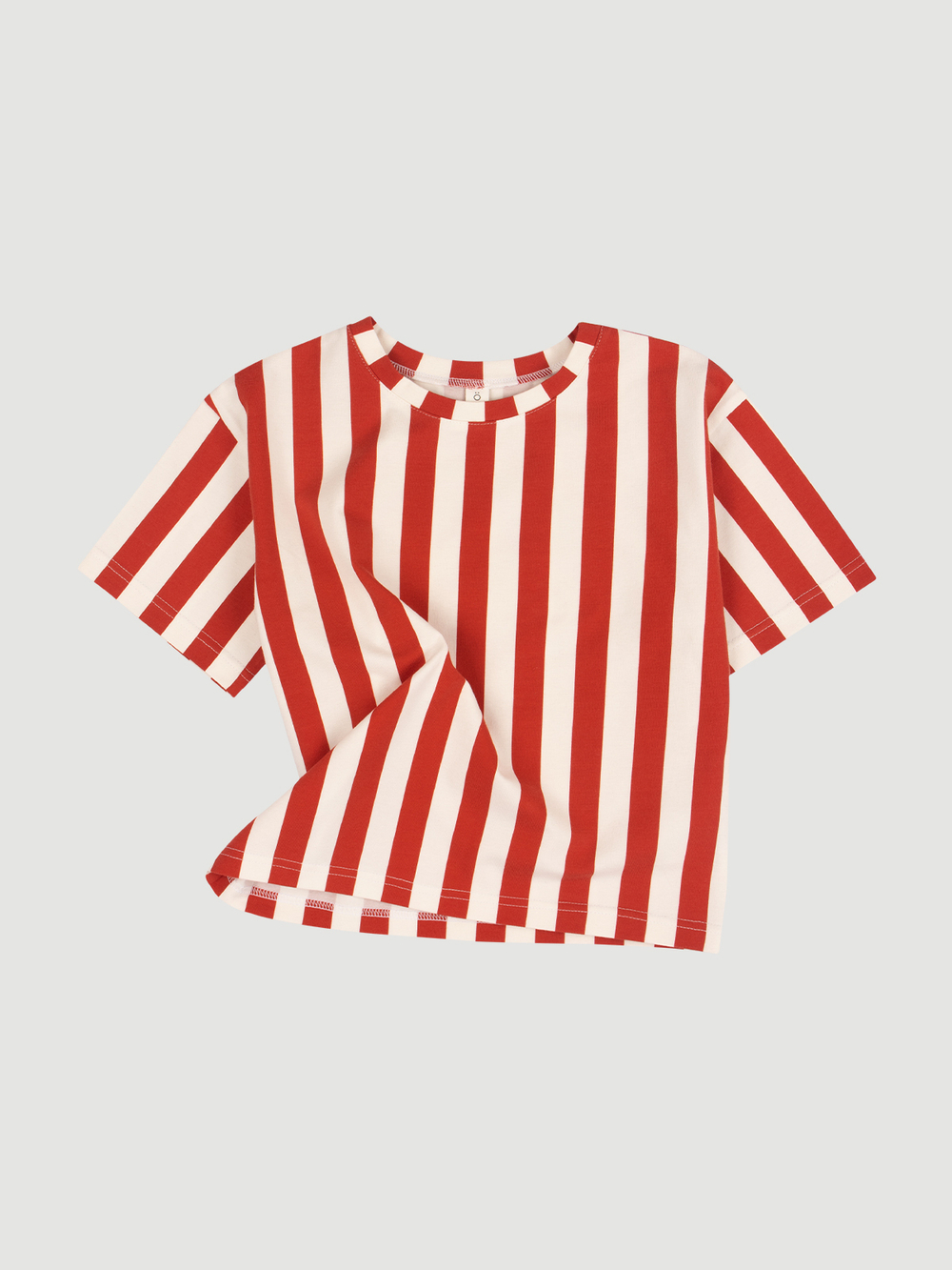 Футболка оверсайз Mjölk Red Stripes, уценка