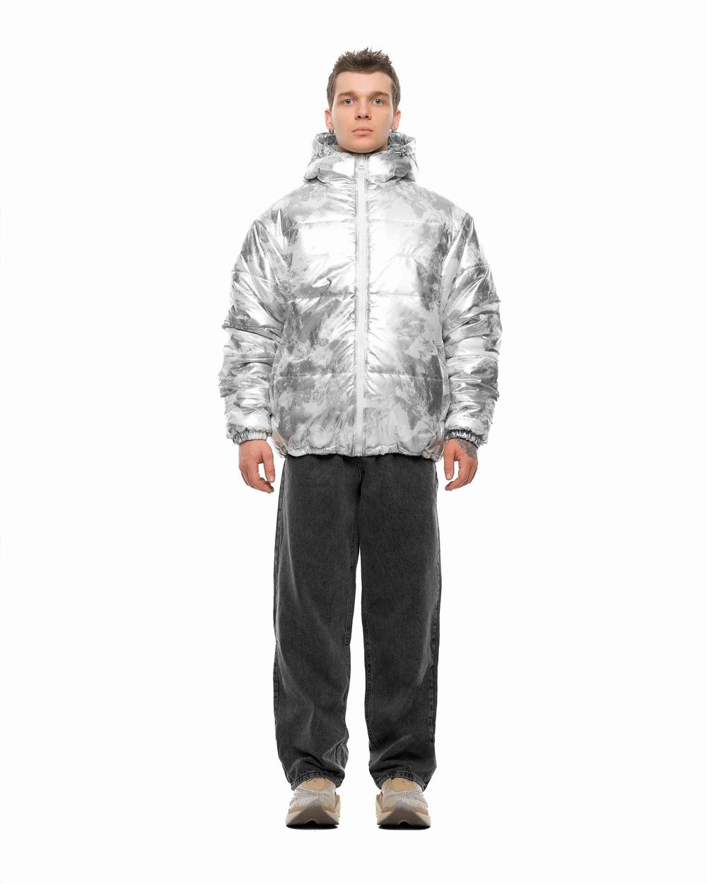 Пуховик Issaya Draft Mass Light серый