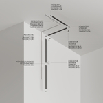 Шинопровод встраиваемый Technical TRA084MP-12B
