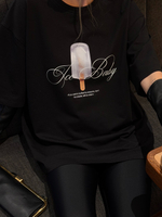 Футболка ICE BABY | Черный