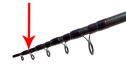 Секция 3 к удилищу фидер Волжанка Телефидер 3.9м тест до150 гр