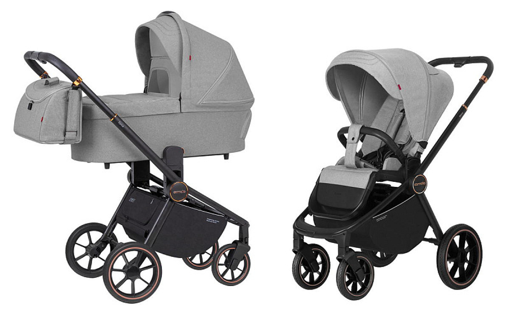 Коляска 2 в 1 Carrello Epica CRL-8510/1 Silver Grey