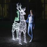 Световая фигура «Олень» с классическим каркасом