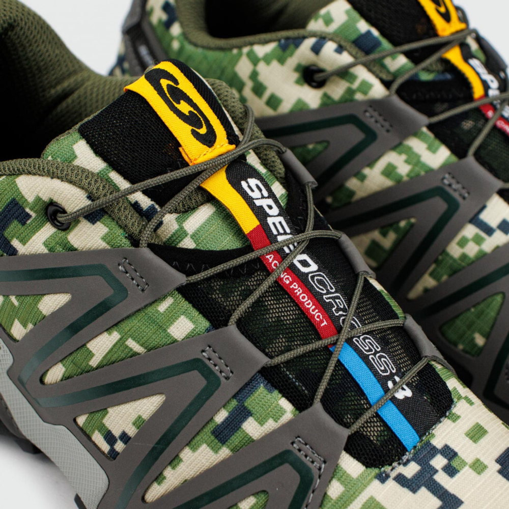 кроссовки Salomon Speedcross 3 CS Camo Green