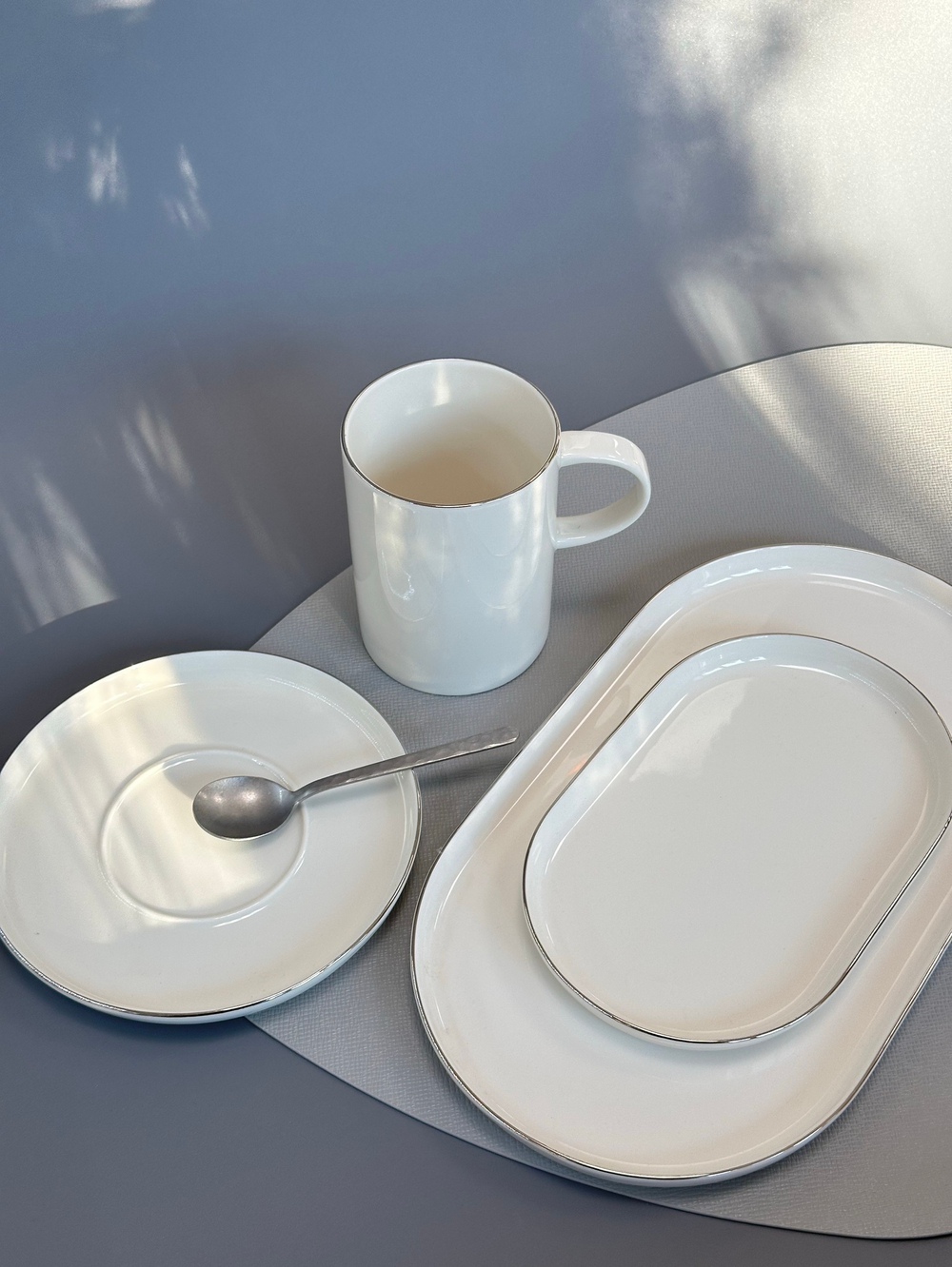 Блюдце (для чайной чашки) 15см CHOPIN PLATINUM