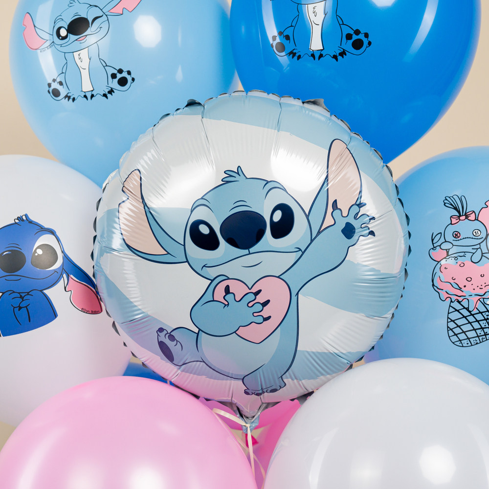 Круг "Стич с сердечком"