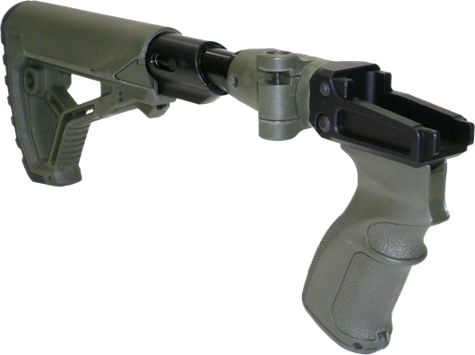 Телескопический складной приклад с амортизатором для СВД GL-CORE