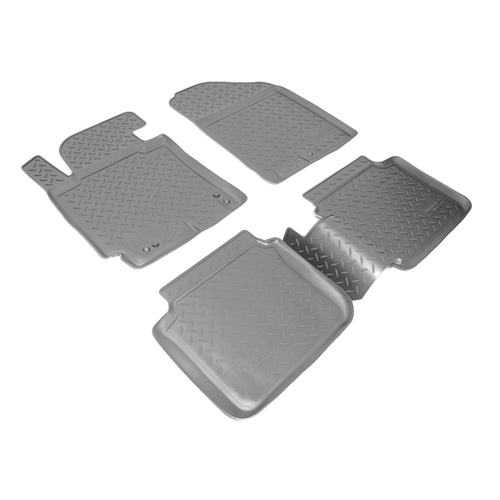 Ковры в салон Norplast/Unidec для Hyundai Elantra в кузове MD (2011-), Серый, арт.NPL-Po-31-06-G