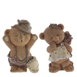 GAEM Фигурка декоративная "Медвежонок", L9,5 W6,5 H14 см, 2в.