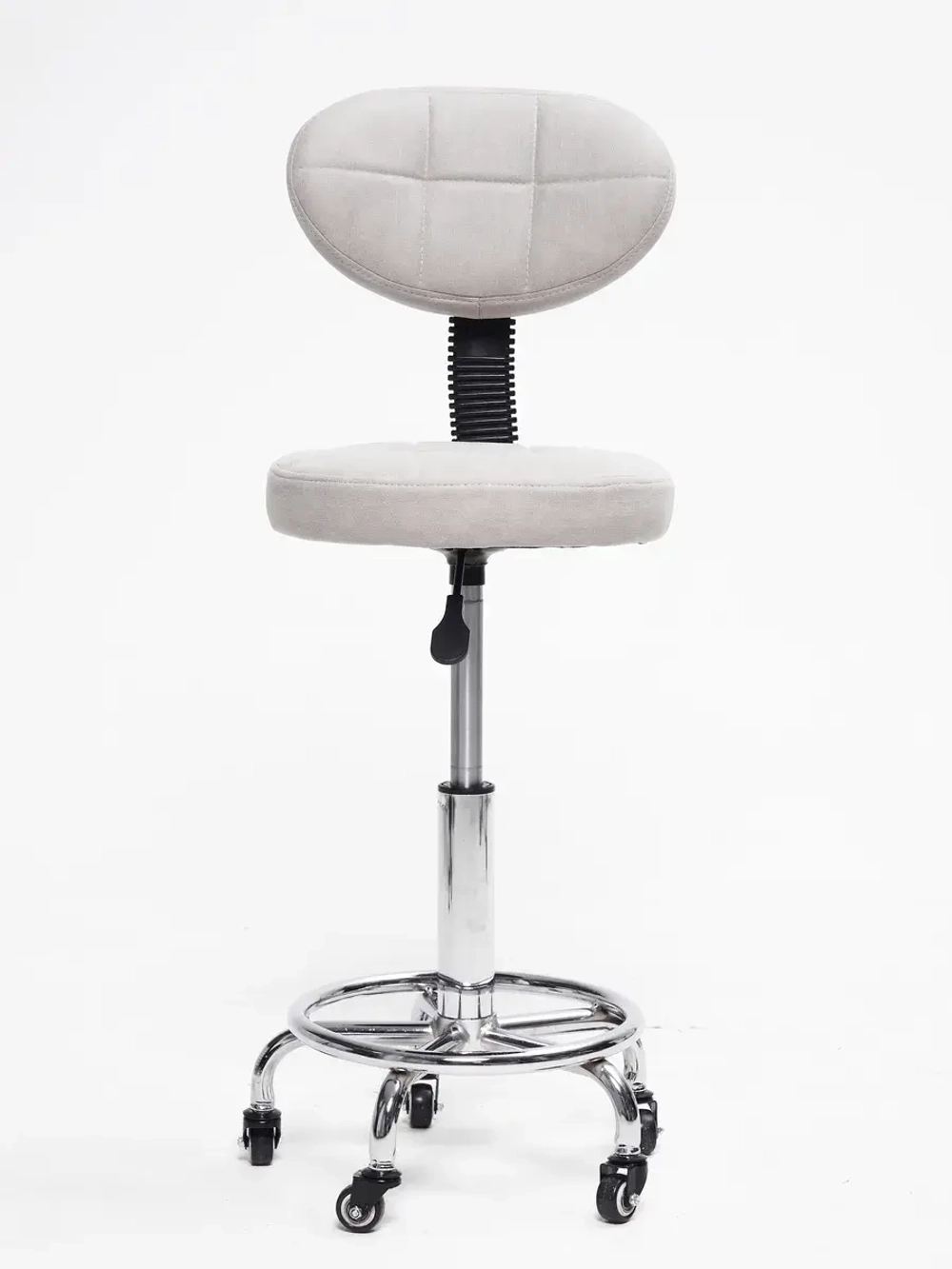Стул мастера маникюра на колесиках со спинкой Sevilgame Rym