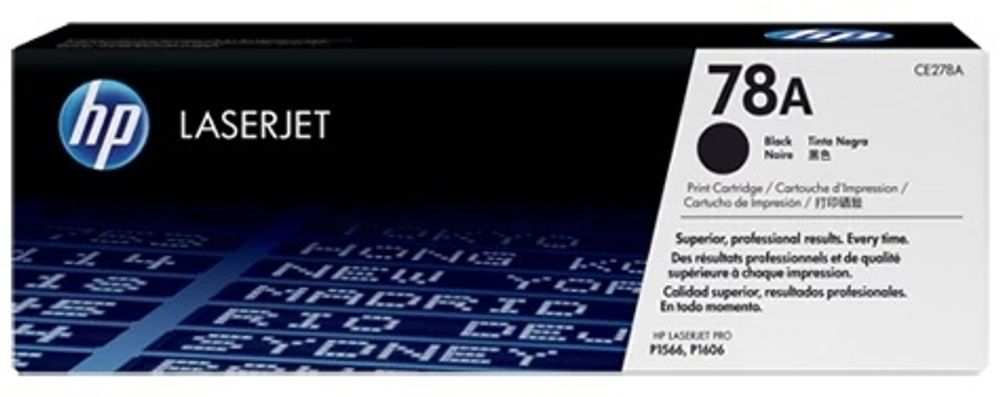 Картриджи HP CE278A черный