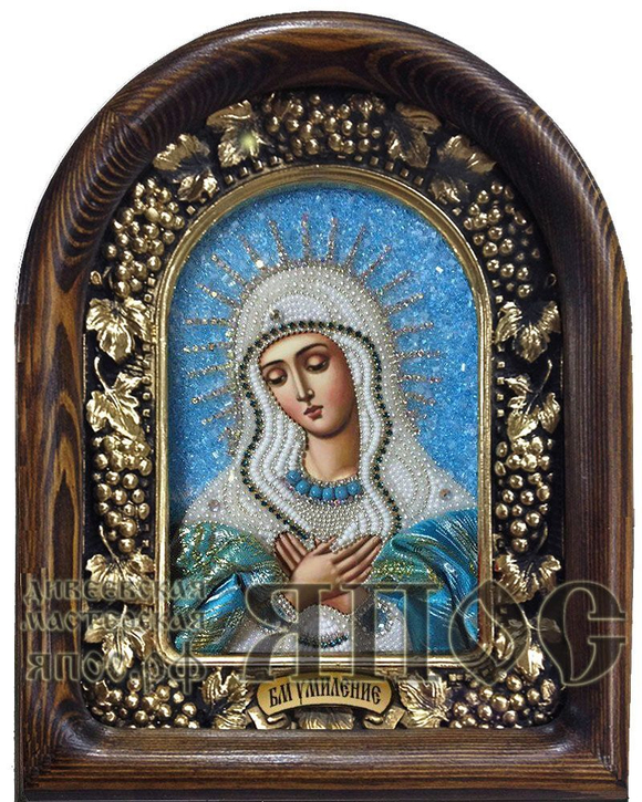 Икона Пресвятая Богородица Умиление бисер