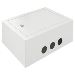 Корпус металлический навесной ЭРА ЩРН-12 (220х300х120) IP31 УХЛ З серый | Корпуса металлические модульные