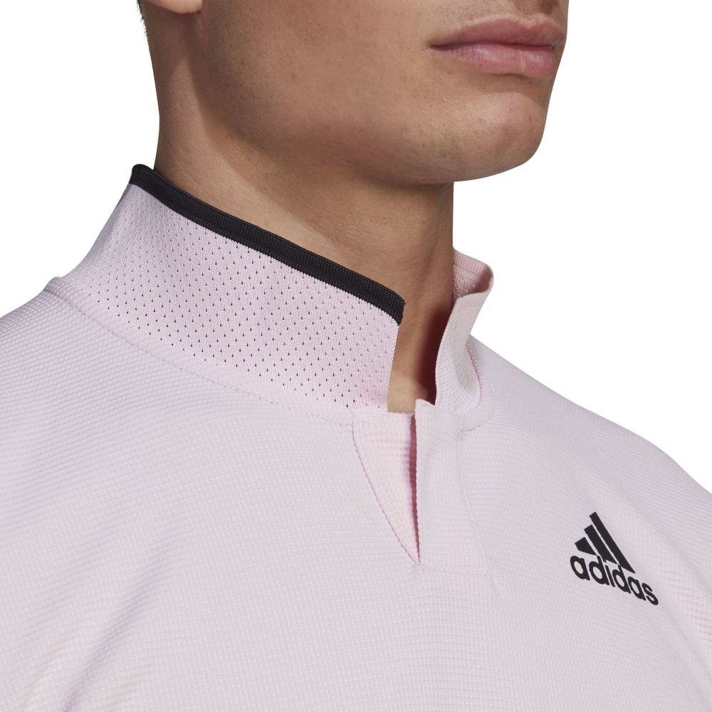 Мужское теннисное поло adidas US Series Polo Men - Pink