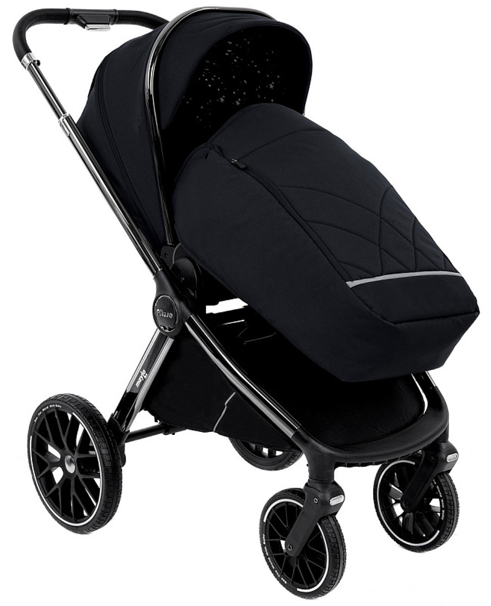 Pituso Коляска 2 в 1 Mayla Lux Black